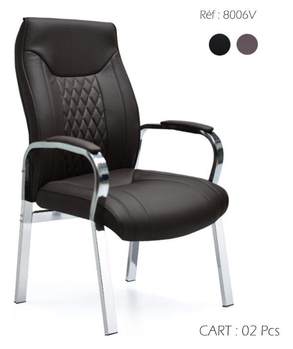 Chaise Visiteur Lux 8006V