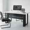 BUREAU EN PIEDS METALIQUE 1259