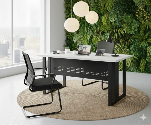 BUREAU EN PIEDS METALIQUE 1459