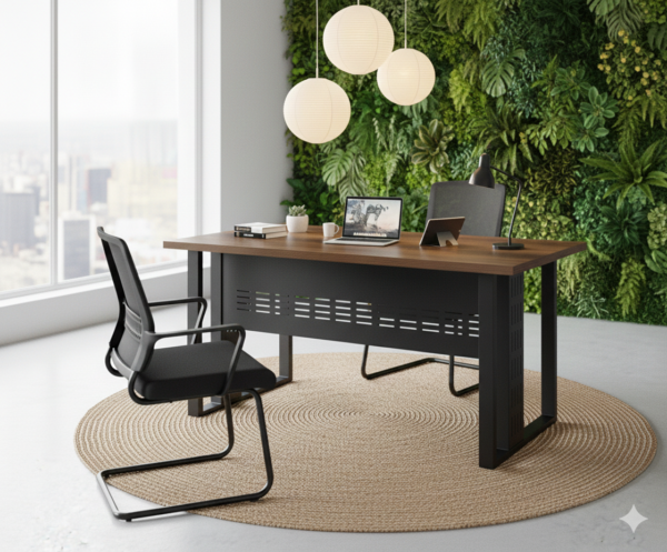 BUREAU EN PIEDS METALIQUE 1459