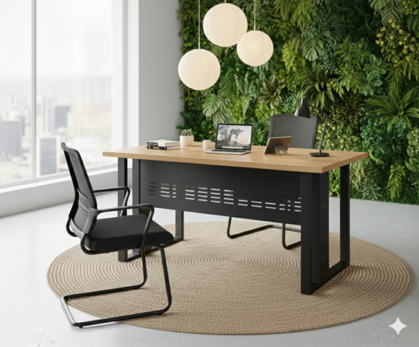 BUREAU EN PIEDS METALIQUE 1459