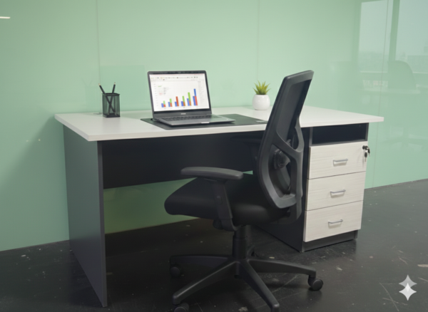 BUREAU ERA CANTRALISE 160CM