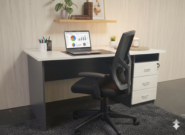 BUREAU ERA CANTRALISE 140 CM