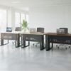 BUREAU EN PIEDS METALIQUE 1259