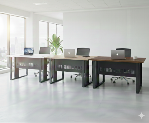 BUREAU EN PIEDS METALIQUE 1259